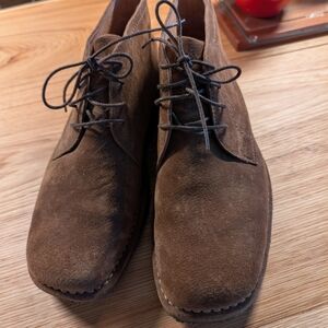 Hush Puppies Men's Dark Brown Chukka Boots